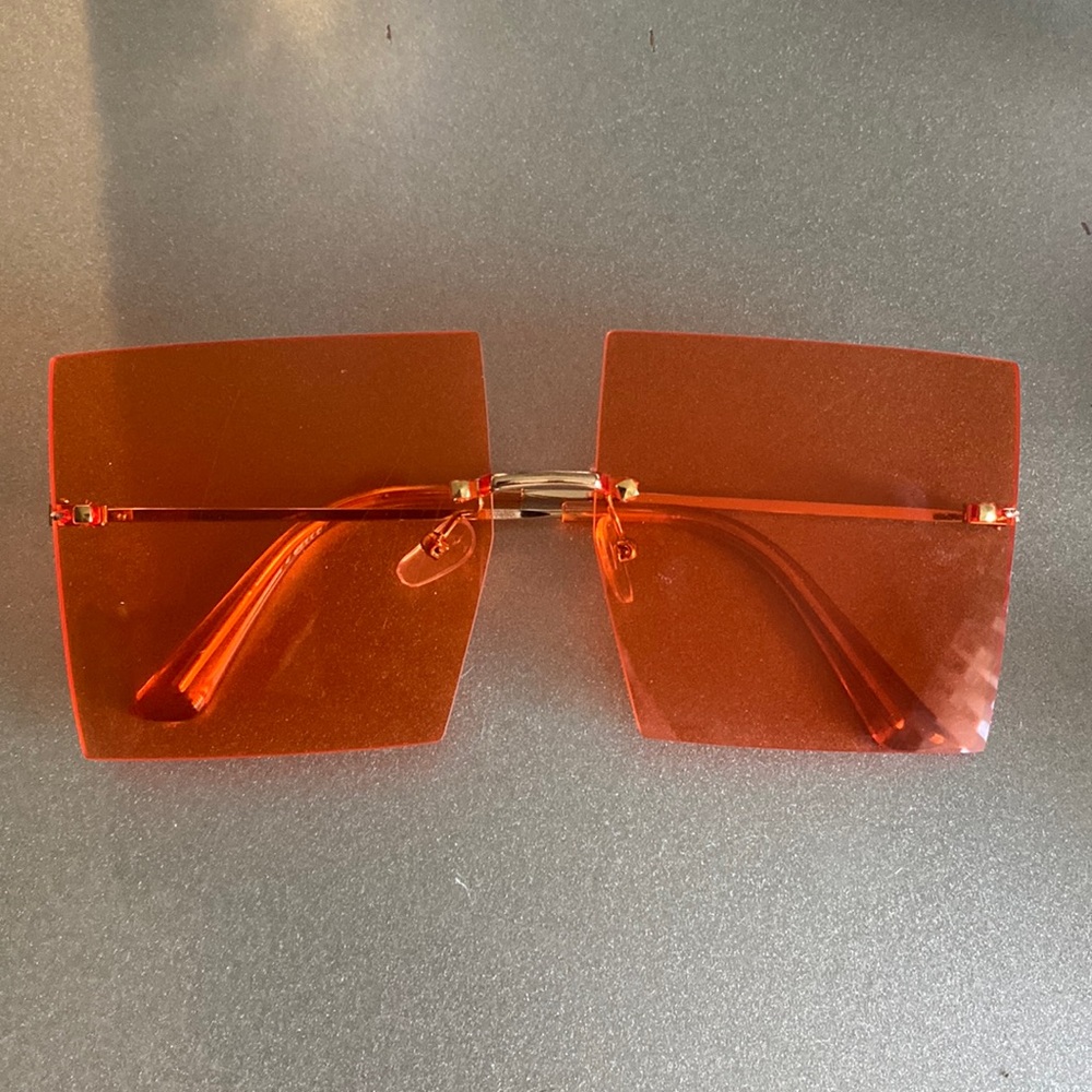 Orange sunglasses